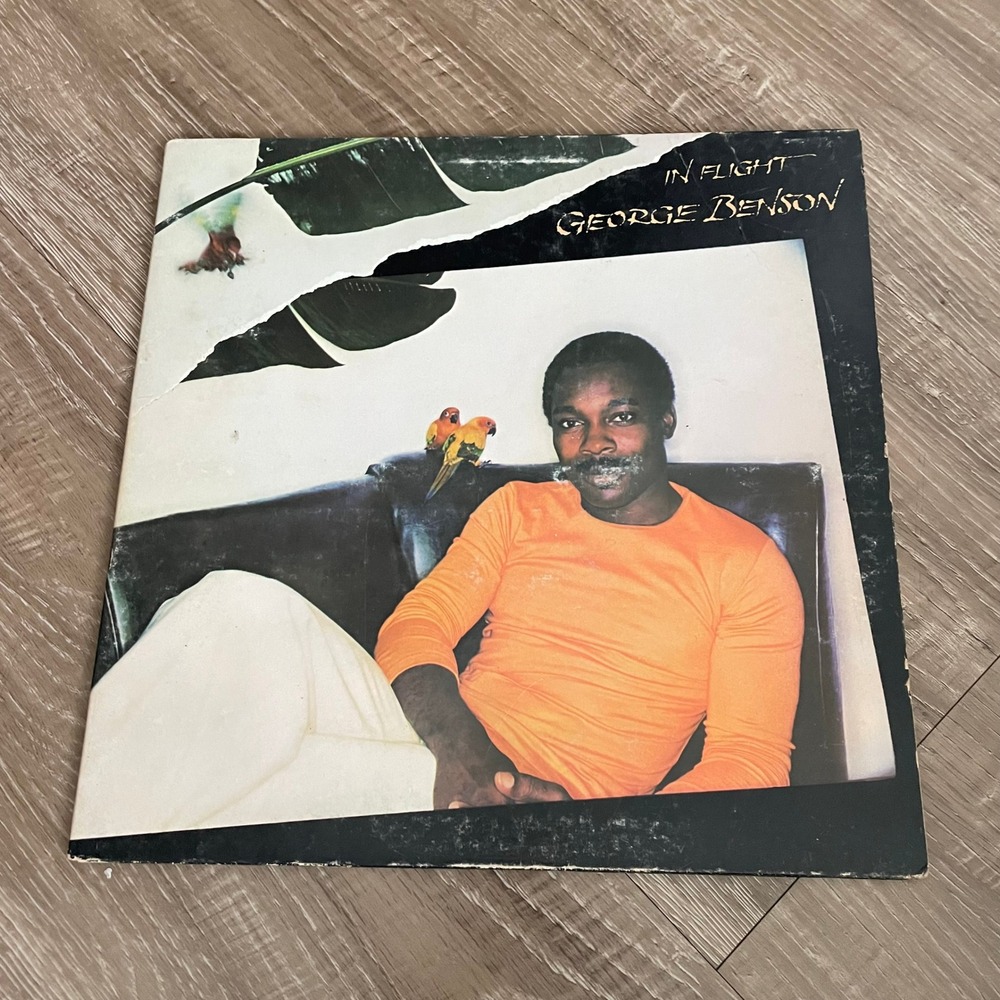 George Benson In Flight Vinyl LP 1977 Jazz Soul Funk Record Warner Bros BSK 2983